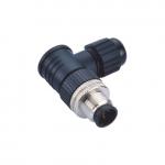 M12 Plug Male Connector,Right angled,A B C D Coding